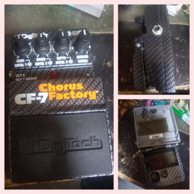 DigiTech (DOD) CF-7 X-SERIES Chorus Factory Guitar Pedal Tested Excellent