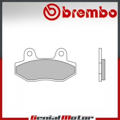 Brembo front brake pads 07GR12.SA for Hyosung GT COMET 250 2003 > 2005