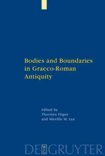 Thumbnail - Bodies And Boundaries In Graeco-roman Antiquity 6775