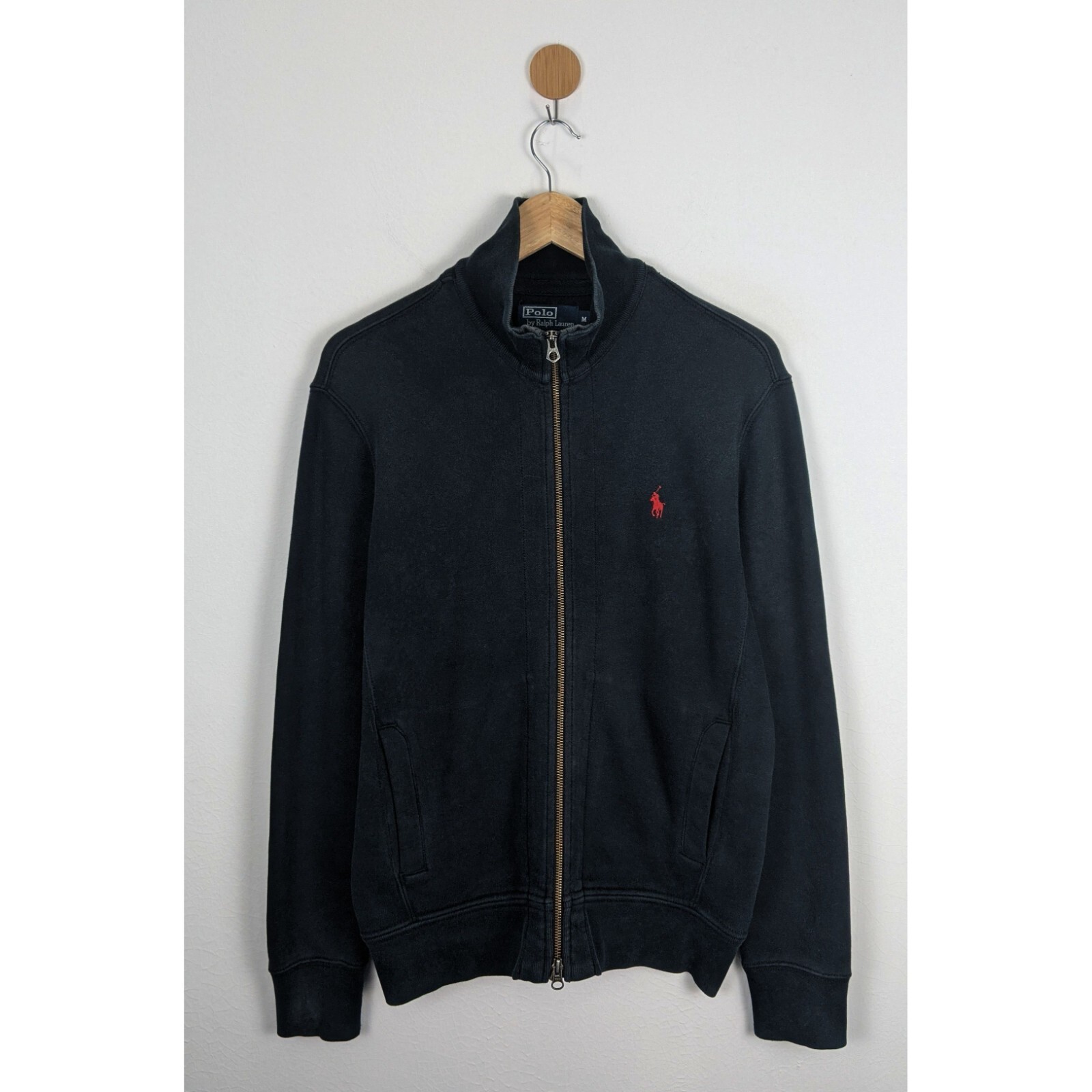 Felpa mezza zip vintage Polo Ralph Lauren Pony