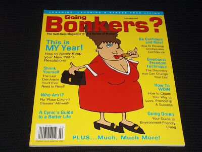 2009 FEBRUARY GOING BONKERS MAGAZINE - THIS IS MY YEAR FRONT COVER - E 1781