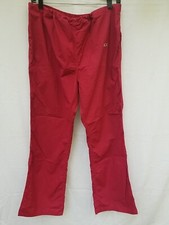 Pantalones Médicos Mujer Iguana Med Borgoña Rojizo Uniforme, 2XL