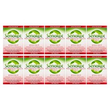 Senokot Max Strength Senna Fruit Effective Relief Adults 10 x 10 = 100 Tablets