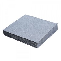 20 Servietten 33X33 Cm Silber 1/4 Falz 3-Lagig – Elegante Tischdekoration