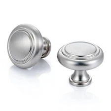 30 Pack 5" Cabinet Handles Pulls Brushed Nickel Kitchen Drawer Pulls Stainless 