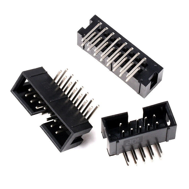 Connectors - Straight/Right Angle Pin 6P-50P2.54mm Pitch IDC Boxed Header - Image 3 of 4