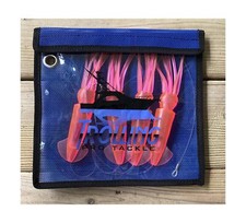 (7" Squid) Squid Daisy Chain Trolling Saltwater Fishing Lure and Fishing Teas...