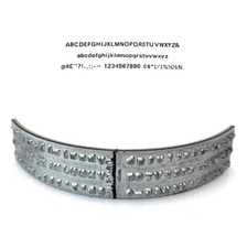 No.1120-6D Univers Bold Type Shuttle for Varityper Typewriter Hammond Multiplex thumbnail