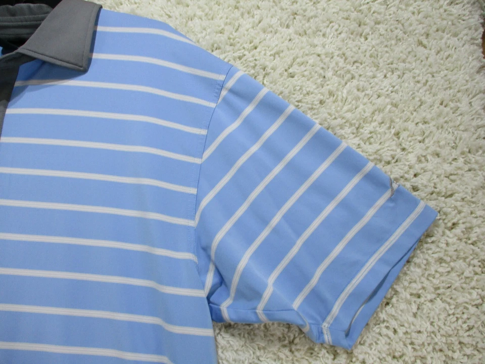 Camisa de golf FireRock Country Club para hombre 2XL azul a rayas Arizona polo para correr golf Foto 2 de 4