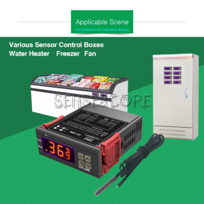 1/2/5PCS STC-1000 Temperature Controller Thermostat Aquarium Sensor AC 110-220V