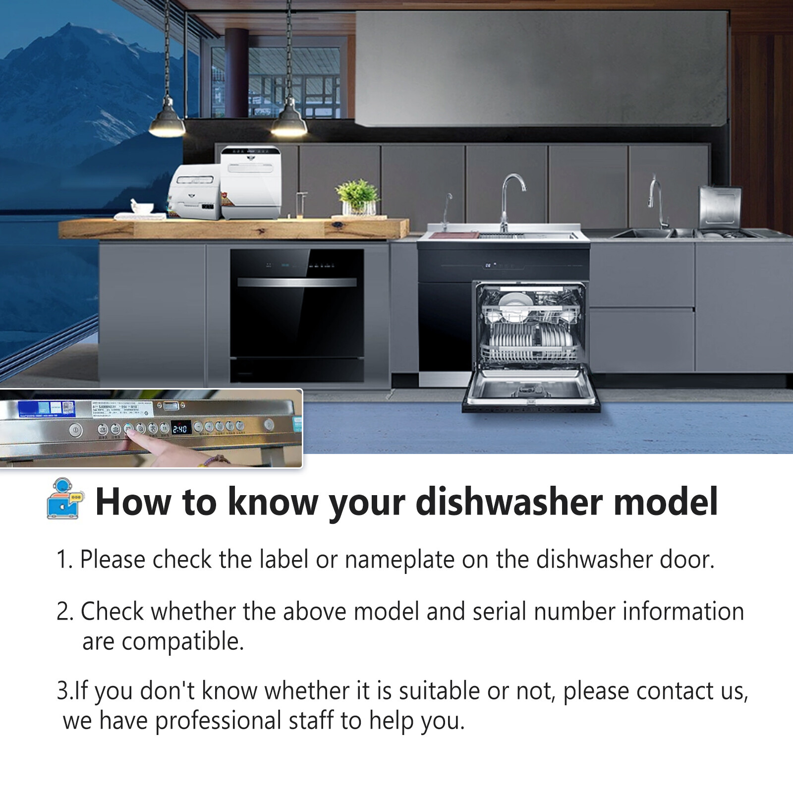 DD8102132A Dishwasher Door Switch Latch, Replaces Door Lock DD81