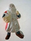 SANTA CLAUS 4.5" Ceramic Christmas Figurine Kris Kringle Holiday Decoration  — photo 10