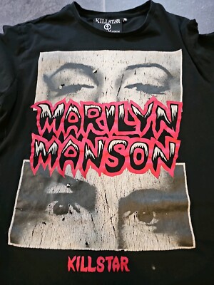 Marylin KILLSTAR MARILYN MANSON LONG SLEEVE MARILYN MONROE SZ M | eBay