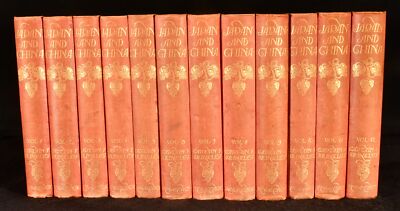 1903-1904 12vol Japan and China Their History, Arts and Literature