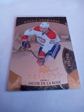 2015-16 Upper Deck Trilogy Jacob De La Rose Rookie Premieres /999 Habs RC #106