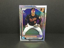 2024 Bowman Chrome #BCP-241 Emilio Sanchez, Orioles (1stBC) - Mojo Parallel