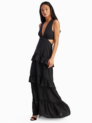 alc formal dresses ALC Women's Alessia Satin + Lace Maxi Dress main image 0