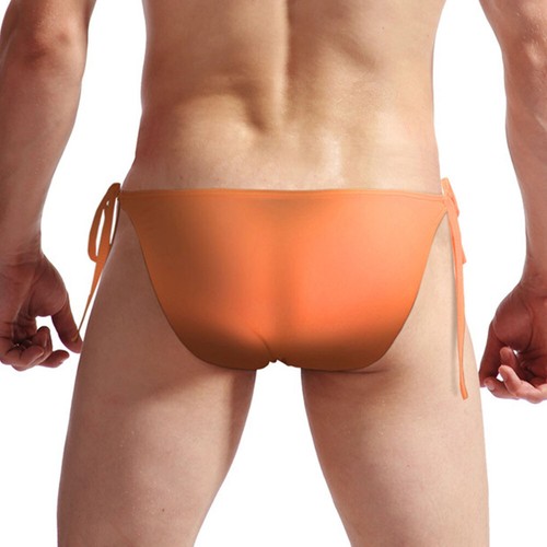 Micro tangas calzoncillos bolsa abultada bragas ropa interior tanga con espalda en T para hombre. - Imagen 18 de 40