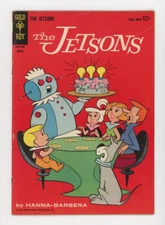 Jetsons 8 early issue, Hanna-Barbera , nice copy, back cover serves as a poster