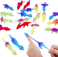 Dinosaurier-Fingerspielzeug 20 StüCk Slingshot Fliegendes Spielzeug FüR Kinder