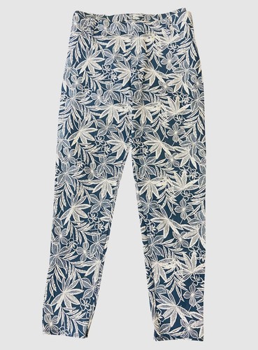 Faded Glory - Damen Gr. 2X Schlupfhose - Blumen Denim - Baumwolle Poly Mischung - Stretch - Bild 5 von 9