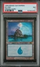1999 MTG GURU LANDS ISLAND PSA 7
