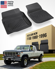 All Weather Floor Mats for Ford F150/Ford Bronco 1980-1996, F-250/F350 1980-1997