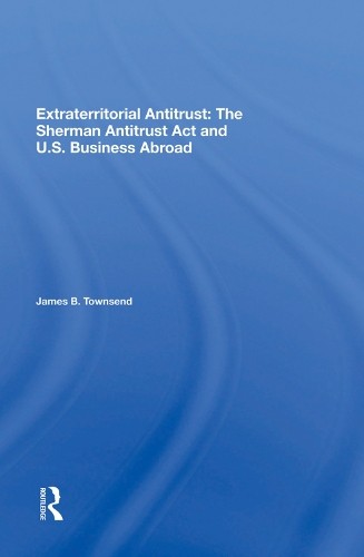 Extraterritorial Antitrust - 9780367021276