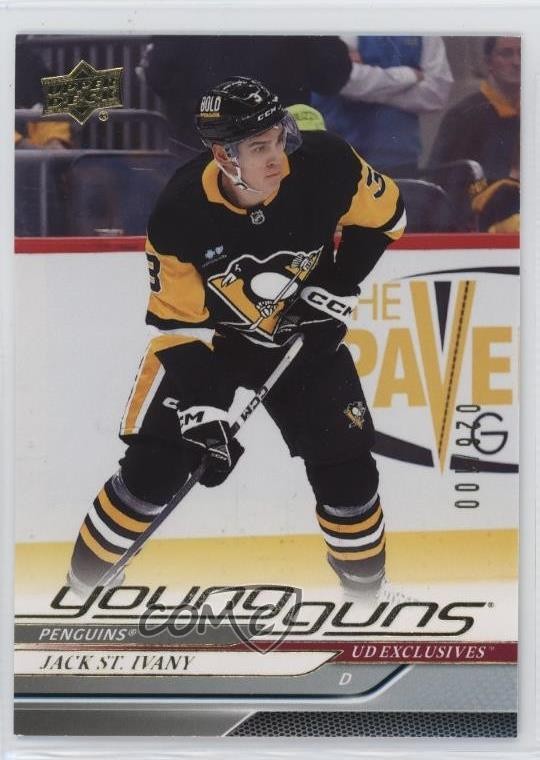 2024 Upper Deck Series 1 Young Guns Exclusives /100 Jack St Ivany #234 Rookie RC