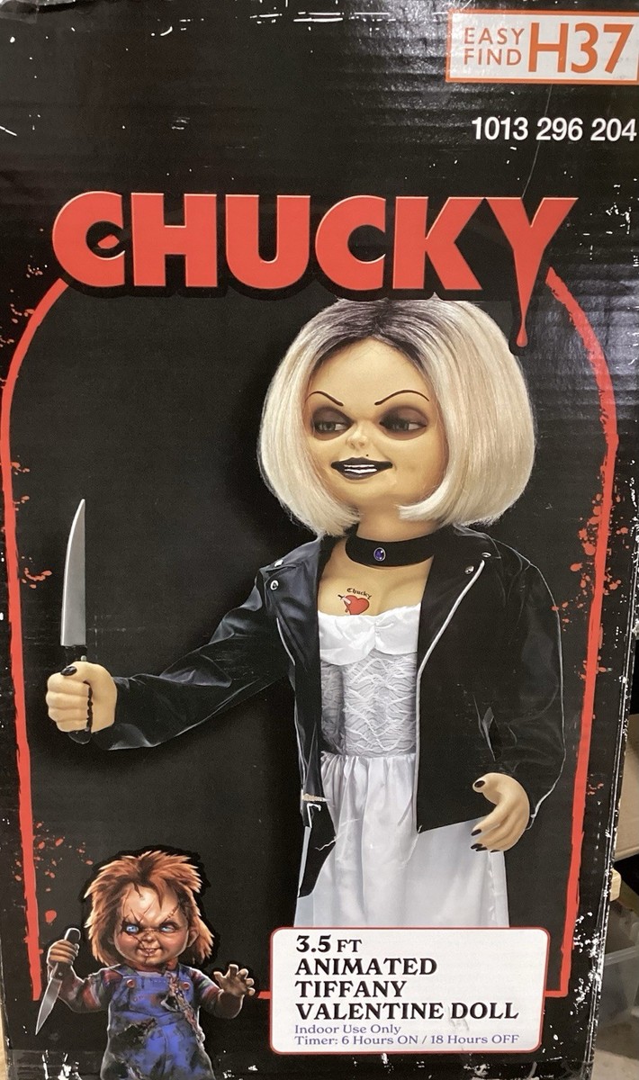 Chucky's Bride Animated Tiffany Valentine Doll H37. 3.5 Ft | eBay