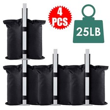 4Pcs Gazebo Water Weight Bags,Leg Weights for Pop Up Canopy Gazebo Sand Weights