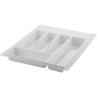 Economy Besteckeinsatz S72 490X390X45Mm Besteckkasten Kunststoff Weiß