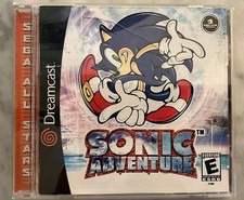 Sega Dreamcast- Sonic Adventure CIB (Dreamcast - Sega All Stars) Disc Is clean