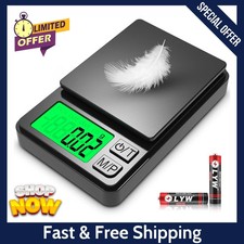 Pocket Scale, 1000G X 0.01G Precision Gram Scale, Small Digital Scale Grams Ounc
