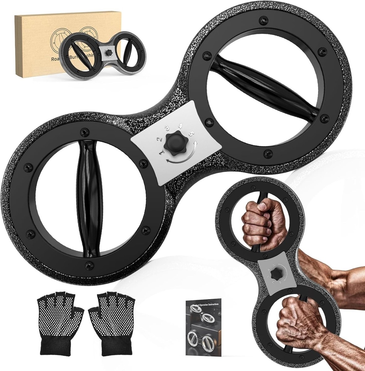 BURN MACHINE エクササイズグッズ Burn Machine Plus – Upgraded 360° Rotating Shoulder Machine, Arm