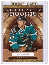 Jason Demers 2009-10 Artifacts Rookie Card #235 /699
