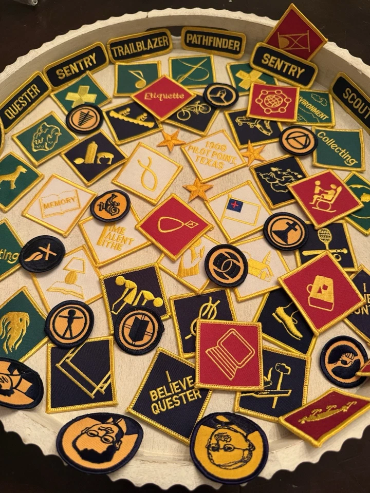 Vintage Church Of Nazarene Caravan Scouts Patches- 70 In Total - New RARE - Image 4 of 4