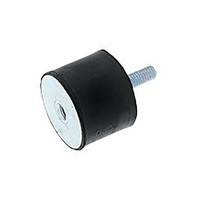 AntivibrationsfüßE, M6, Ø 20Mm, Material: Stahl 1854483