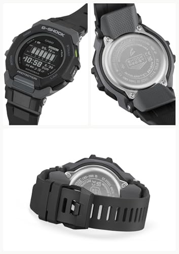 CASIO G-SHOCK GBD-300-1JF G-SQUAD Bluetooth MIP JDM Men's Black
