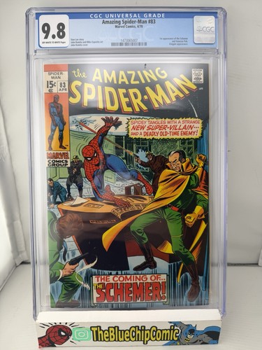 Amazing Spider-Man #83 CGC 9.8 - 1st App of Schemer & Vanessa Fisk! 1473065007