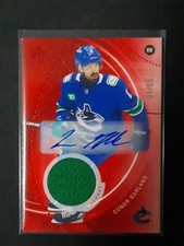 CONOR GARLAND RED AUTOGRAPH JERSEY #1/65 CANUCKS - 2025-26 SP GAME USED 1st One