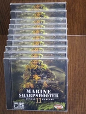 Video Game PC Wholesale Lot of 10 Marine Shapshooter II Jungle Warfare NEW Jewel