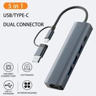 USB Gigabit Network Port Adapter Phone Laptop Tablet Expansion Dock Typec Hub