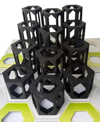 ZWEIRAD-STORE 12x GraviTrax kompatible Höhensteine 3x 40mm + 3x 60mm + 3x 80mm + 3x 100mm