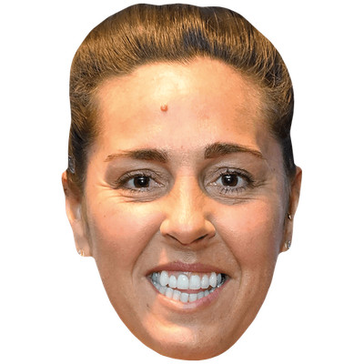 Fara Williams (Hair Up) Big Head. Größer als das Leben Maske.