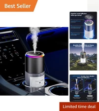 Luxury Smart Car Air Freshener - 6  Cologne with Motion Sensor Technology
