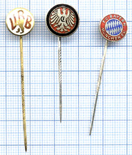 Lot épingles football FC BAYERN MUNCHEN EV MUNICH + VBB + Eintracht Frankfurt FC