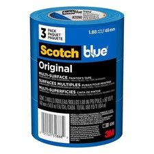 3M ScotchBlue 1.88 In. x 60 Yds. Original Multi-Surface Painter's Tape 3 Rolls 