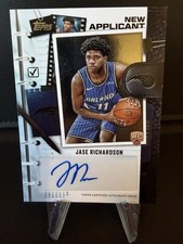2025-26 Topps NBA Jase Richardson  Rookie New Applicant Auto RC Magic