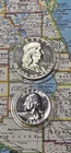 Rare Proof 1963 Franklin 50c " 11.25 Grams Silver/coin" UnCirculated